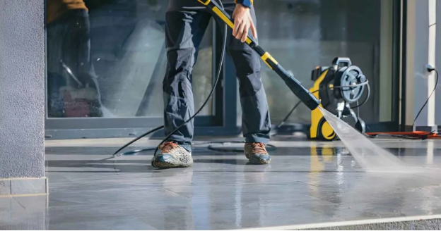 How Pressure Washing Services Enhance the Appearance of Your Commercial Property